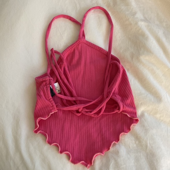 Open Back Halter Top - Picture 2 of 2